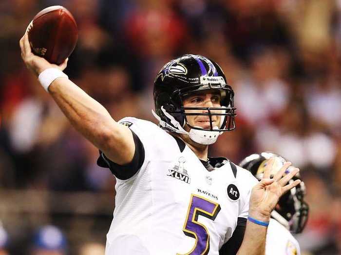 29. Joe Flacco, Baltimore Ravens