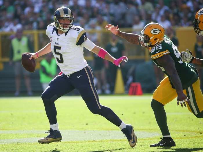 31. Nick Foles, St. Louis Rams