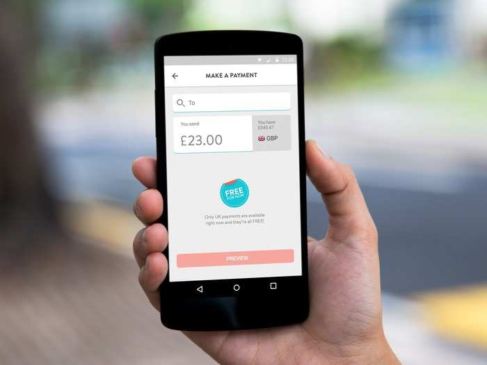 You can also make payments to other people from within the app. Payments to other UK accounts are free.