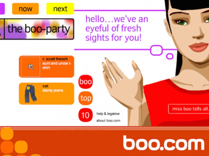 Boo.com burned through $135 million in VC funding in a year and a half. Now, there are online fashion stores like Gilt Groupe and Fab.