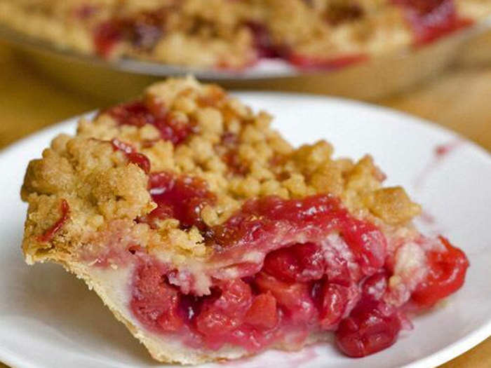 MICHIGAN: Traverse City is the largest cherry producer in the US, and Grand Traverse Pie Company makes a mean cherry pie with a crumbling crust and gooey filling.