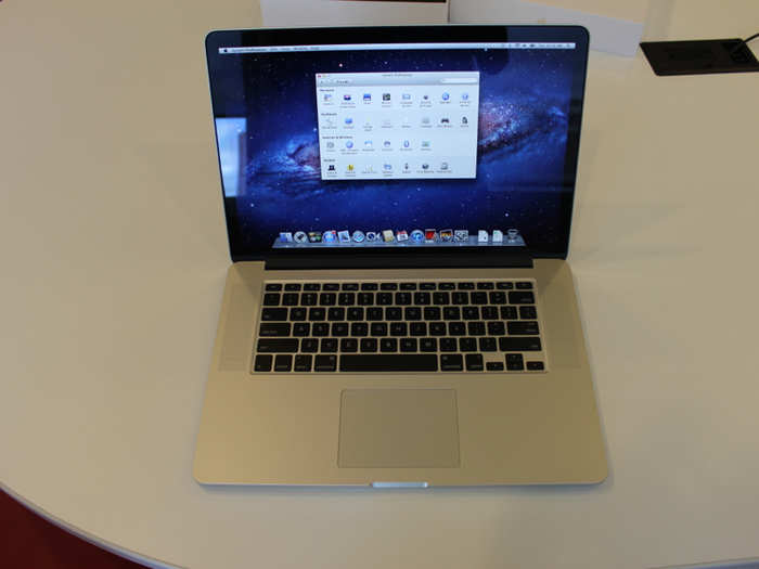 The MacBook Pro with Retina display has a beautiful screen and more ports than the Air.