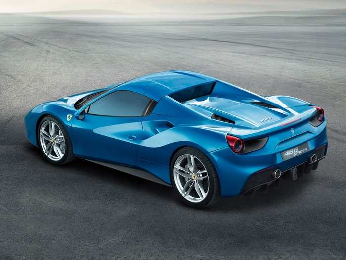 With the 488, Ferrari has moved away from the natural aspirated engines that it has been known for and has joined the trend of turbocharged supercars. Lurking beneath the 488 engine cover is a 661 horsepower twin-turbocharged V8.