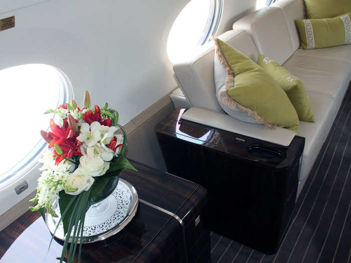 On top of the luxury amenities, the G650