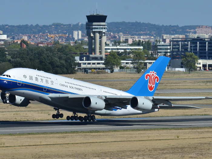 14. China Southern Airlines: Based out its hub in the city of Guangzhou, China Southern is the country