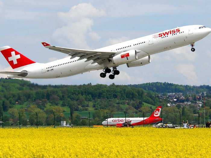 9. Swiss International Airlines: Swiss International