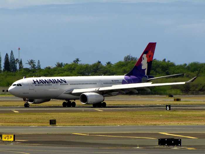 2. Hawaiian Airlines: Even 40 years after its founding, the airline