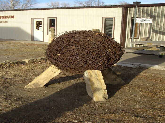 The Kansas Barbed Wire Museum, La Crosse, Kansas, USA