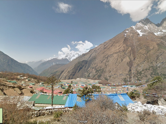 Google teamed up with a Nepalese mountaineer to take pictures on Mount Everest. Though the pictures don