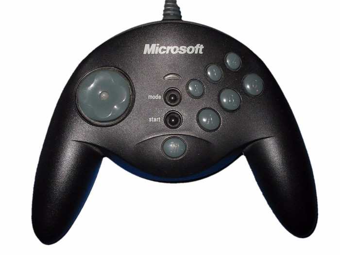 A non-Xbox game controller.