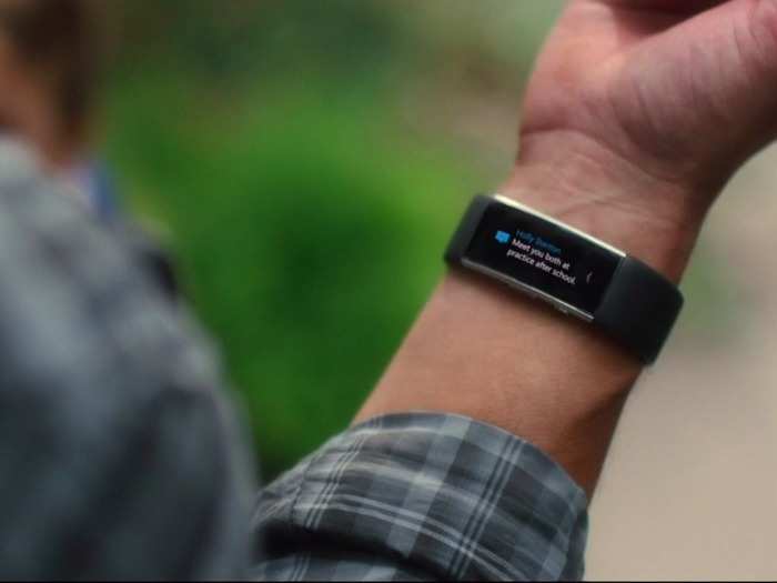 A fitness Band.