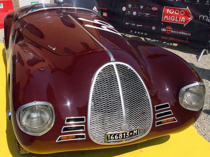 AAC built two 815 cars in 1940, which were prohibited from carrying the Ferrari name due to a non-compete agreement between the Enzo and his previous employers. The agreement prohibited Ferrari from using his name in relation to races or race cars for at least four years.