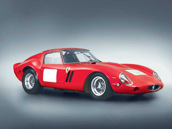 3. Ferrari 250 GTO: For many, the 1962 250 GTO is the ultimate embodiment of the Ferrari ideal. Its sleek sheet metal and powerful 300 horsepower V12 is a masterful blend of raw muscle and seductive styling.