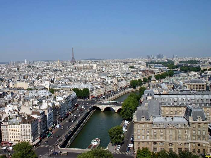 As much as my teenage self hated the climb, I still remember the view from the top. Seeing the Eiffel Tower in the distance — which we also climbed, and then re-climbed as the sun began to set — was worth every sore muscle.