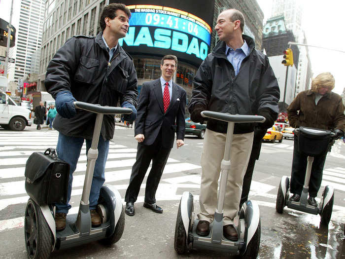 Of course, there were some lemons, too. Bezos was personally very excited when Amazon became the leading online retailer of Segway personal transports, but they didn