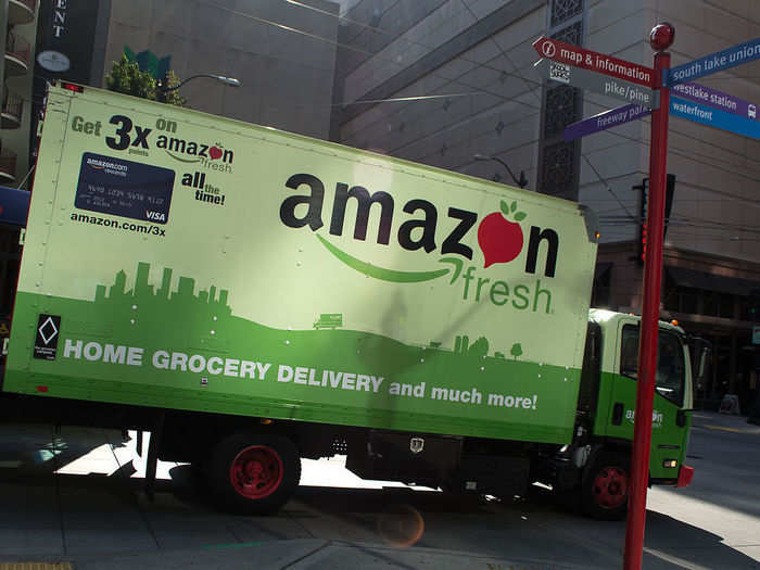 In fact, 2007 saw Amazon build out a bunch of other new businesses. That same year, Amazon got into new businesses like MP3 music downloads, and launched the AmazonFresh grocery service in Seattle.