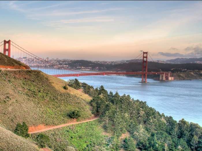 CALIFORNIA: Most people have heard of the Golden Gate Bridge, but not everyone knows that some of the best views of the bridge and of San Francisco can be found by visiting the Marin Headlands, a hilly peninsula located at the southernmost end of Marin County.