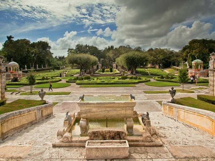 FLORIDA: Originally a winter home built by businessman James Deering in 1910, the Villa Vizcaya is now a national historic landmark and museum complete with stunning gardens located in Miami. The lavish estate has an intriguing history and is definitely worth a visit.