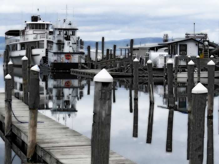 VERMONT: Lake Champlain ferries can take you from Vermont to upstate New York in just over an hour. Try taking a ferry from Burlington to Port Kent, New York, and take in the beautiful mountain views. You might even catch sight of "Champ," the rumored Lake Champlain monster.