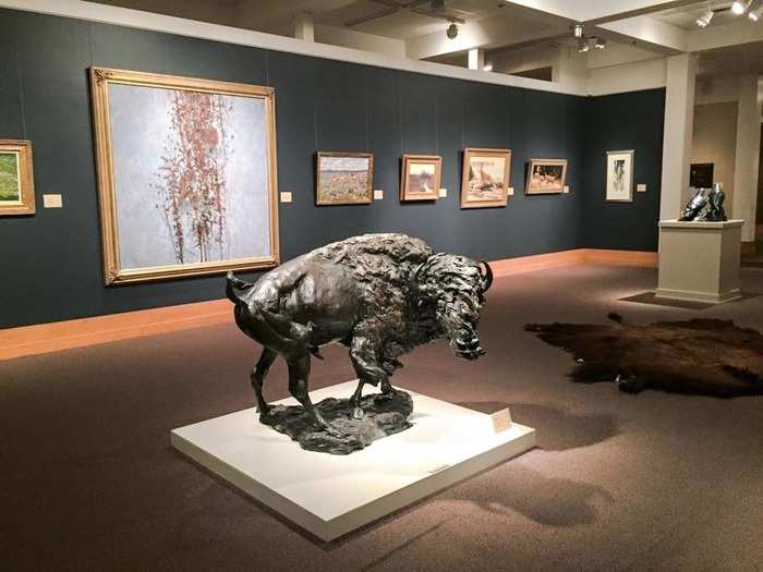 WYOMING: Located in Jackson Hole, the National Museum of Wildlife Art overlooks an elk refuge and houses American art from both the 19th and 20th centuries. The museum building itself is impressive — it