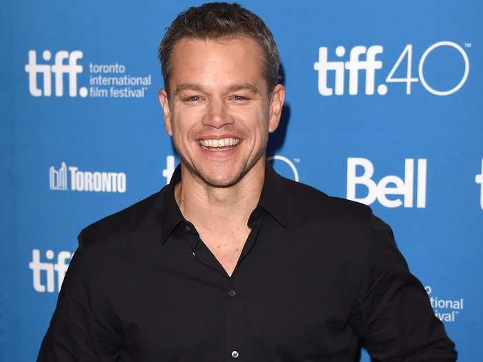 Matt Damon hatched the idea for "Good Will Hunting" as a Harvard student.