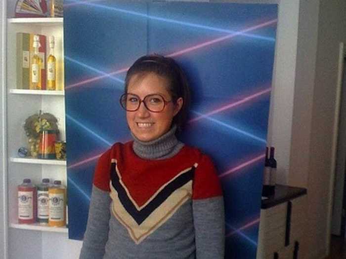 Humorous costumes are always a hit. This person recreated the dreaded grade-school picture session and garnered more than 1,500 re-pins.