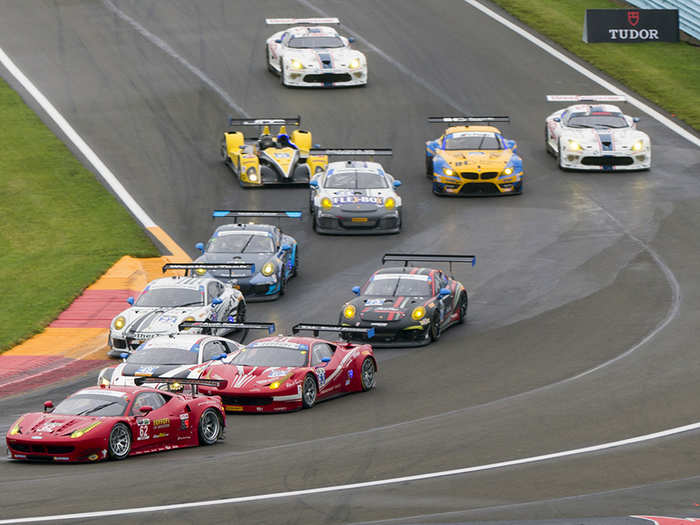 Ferrari had a lot of company — and competition.