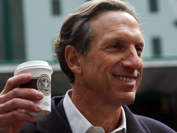 Howard Schultz grew up in the Brooklyn projects before becoming CEO of Starbucks.