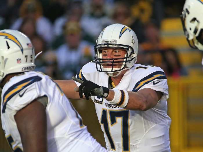 7. Philip Rivers, San Diego Chargers