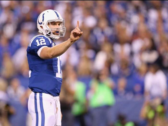 13. Andrew Luck, Indianapolis Colts