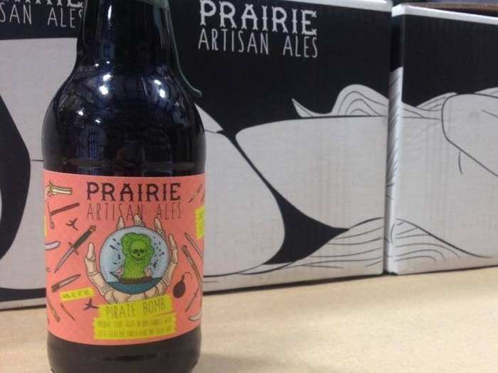 OKLAHOMA: Pirate Bomb! is great to drink and fun to say. The 13% ABV imperial stout brewed by Tulsa