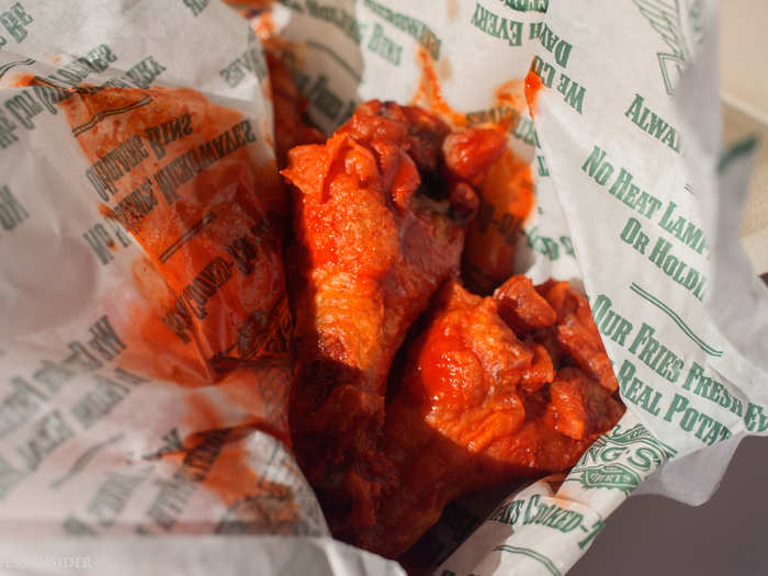 The real game day heat comes from Wingstop