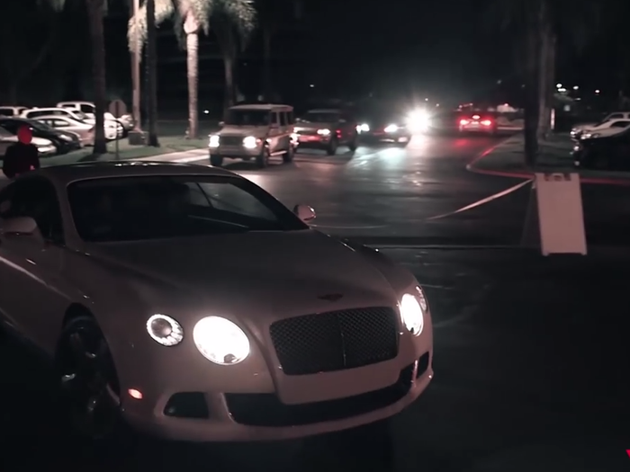 This $188,000 Bentley Continental GT belongs to a grad student at USC. He purchased the car when he moved to LA after graduating from Boston University.