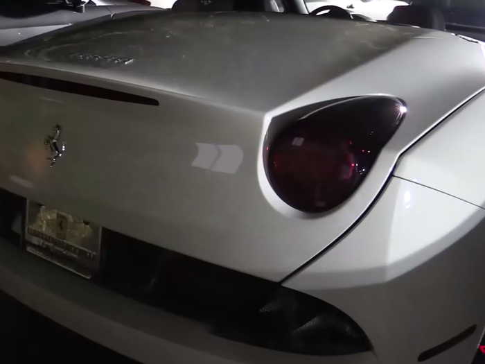 The owner of this white Ferrari California told Vocativ that this is the newest of his 3 Ferraris. So why did he buy this car? Because it