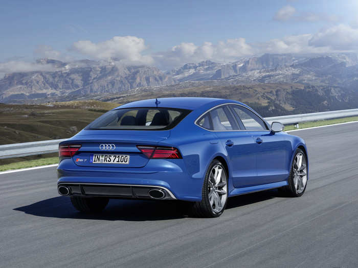 Audi claims the RS7 Performance is good for a 0-62 mph sprint in just 3.7 seconds and, if you opt for the "dynamic" package, a top speed of 190 mph.