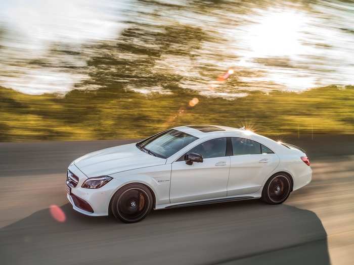 ... the Mercedes-Benz CLS63 AMG.