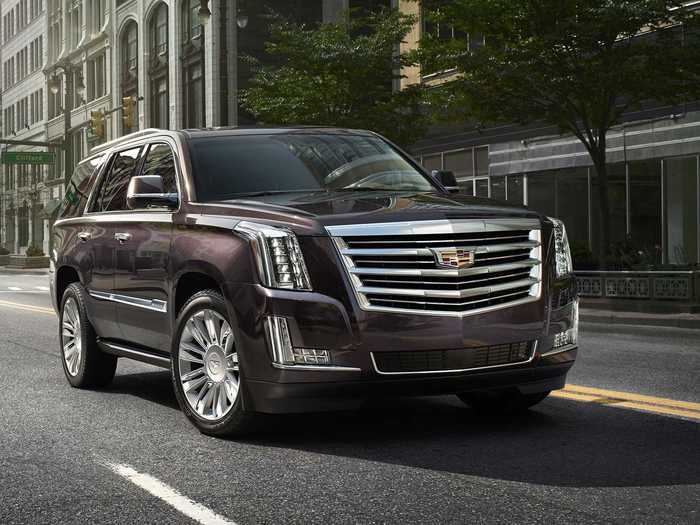 Then came the big SUVs, superpredators like the Cadillac Escalade.