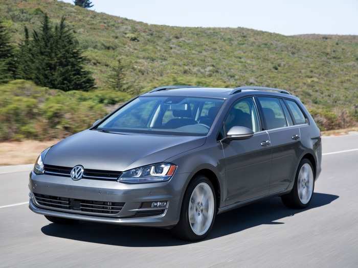 Volkswagens were spotted on the freeways of LA.