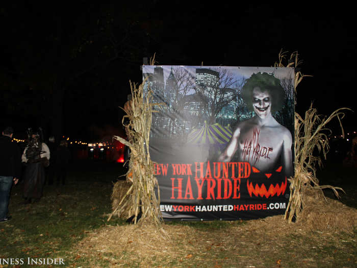 This is the Haunted Hayride