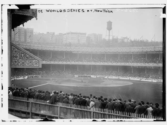 The Polo Grounds from the bleachers.