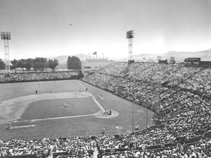 Seals Stadium, San Francisco (San Francisco Giants, 1957)