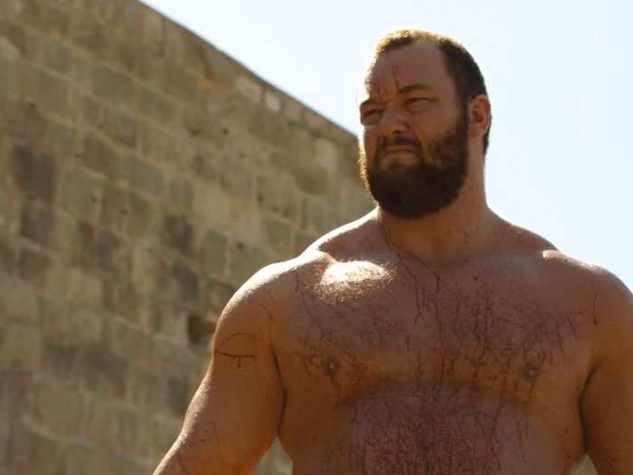 But then a third Gregor came along! Icelandic strongman Hafþór Júlíus Björnsson portrayed The Mountain in seasons three through five.