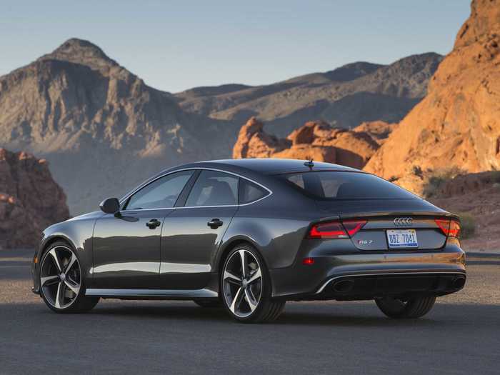 Even with the conservative performance figures, the RS 7 is still one of the fastest passenger cars sold in North America.