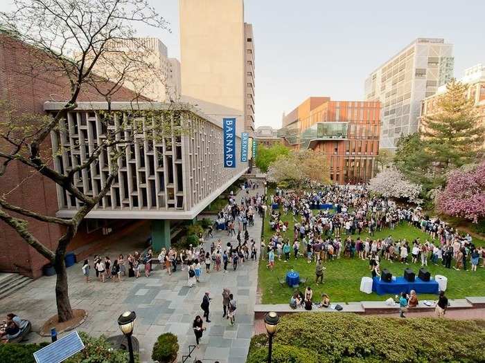 15. Barnard College — New York, New York