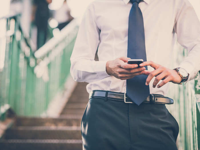 Checky keeps track of how often you check your phone.