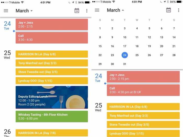 Google Calendar gets events from your email to your calendar in one click.