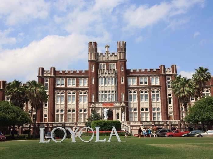 13. (TIE) Loyola University New Orleans