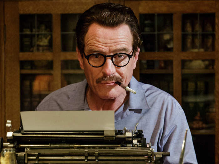 "Trumbo" is about 1940s screenwriter Dalton Trumbo, who was famously blacklisted by Hollywood.