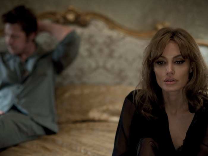 "By the Sea" stars Angelina Jolie and Brad Pitt as a couple whose marriage is disintegrating.