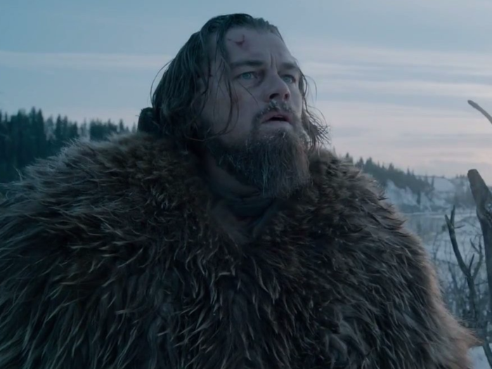"The Revenant" stars Leonardo DiCaprio as a frontiersman who has been left for dead after a bear mauling.